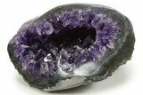 Brilliant Deep-Purple Amethyst Geode - Uruguay #342721-2
